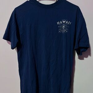 Hawaii Aloha Navy Blue Men's Shirt